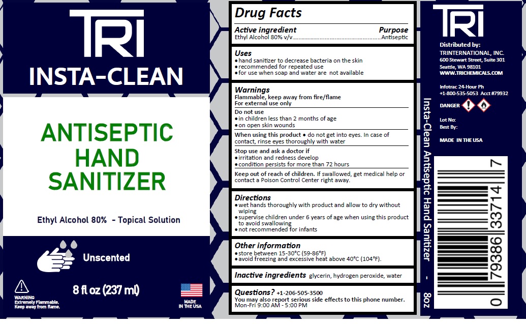 Pill image for Tri Insta-clean Antiseptic hand sanitizer