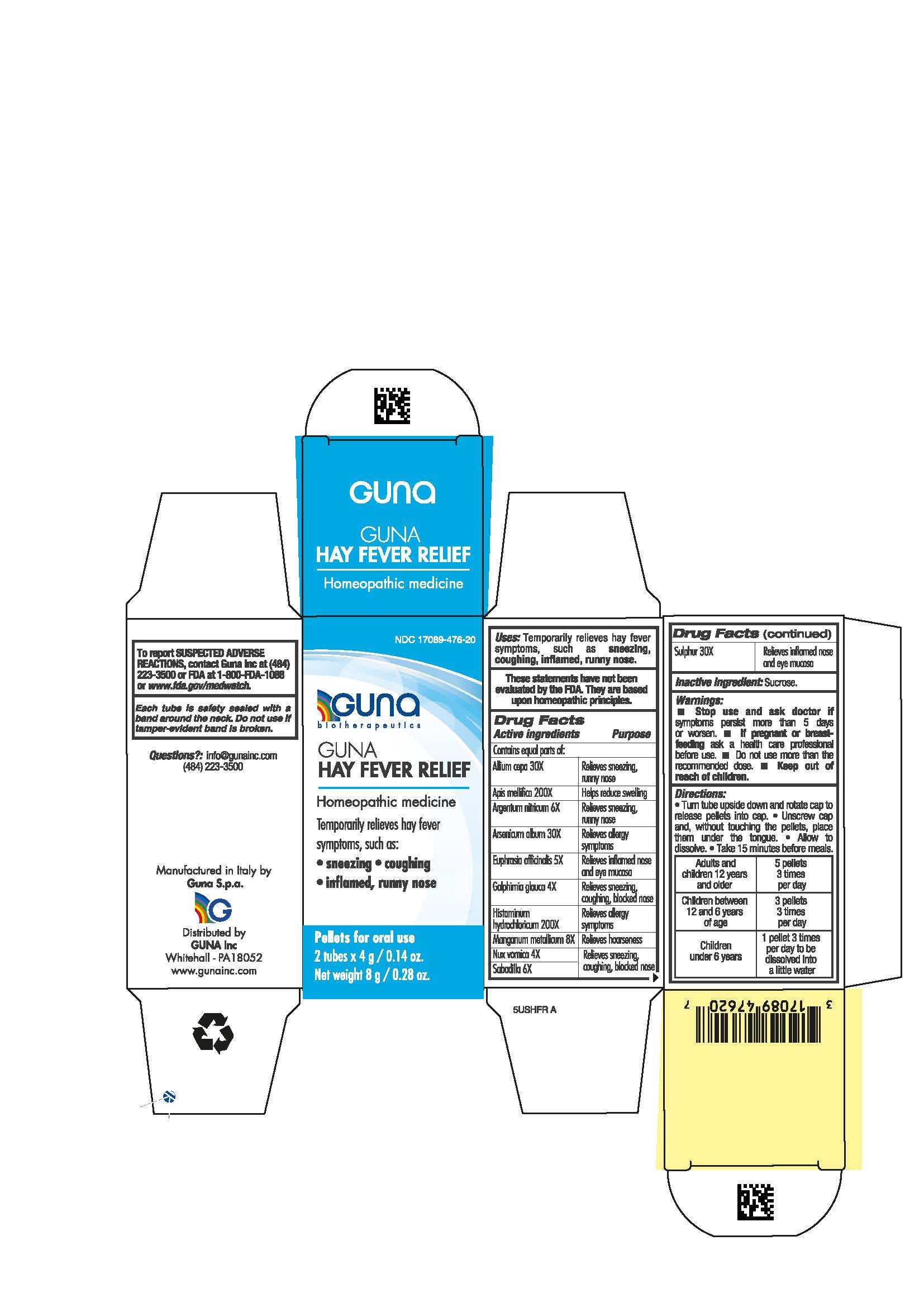 Pill image for Guna Hay Fever Relief