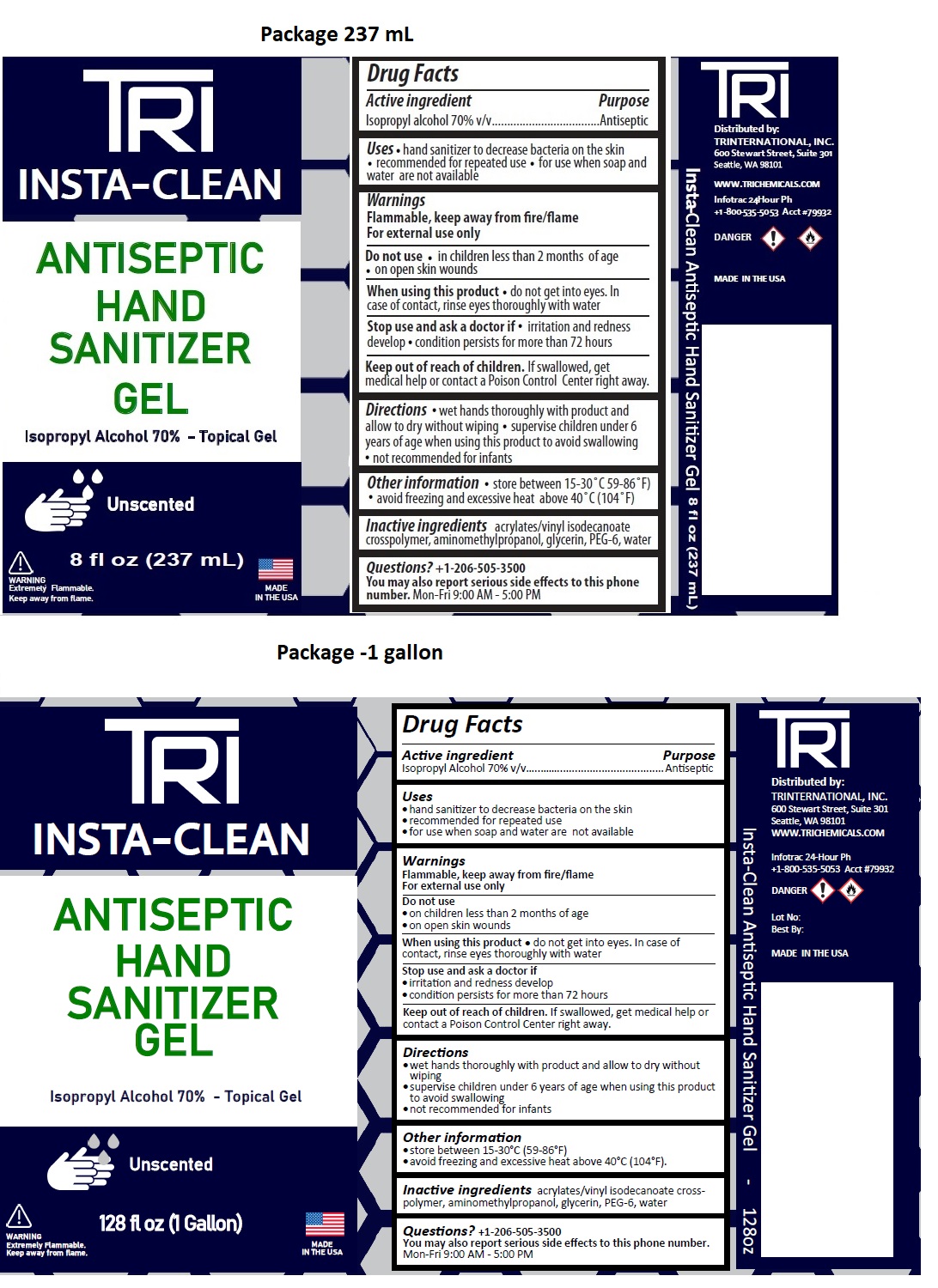 Pill image for Insta-clean Antiseptic Hand Sanitizer Gel