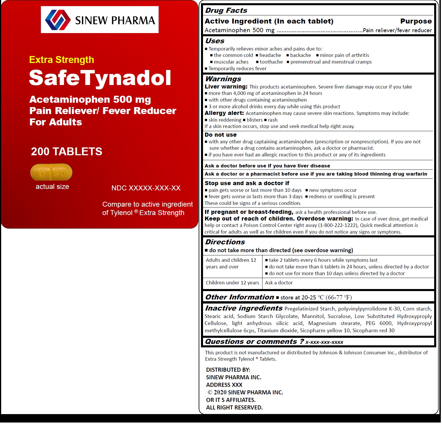 Pill image for safetynadol