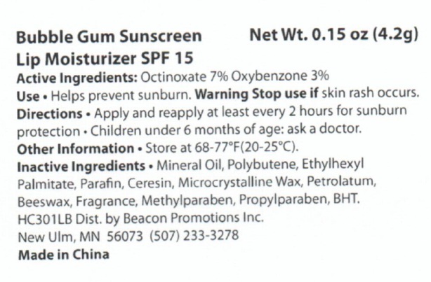 Pill image for Bubble Gum Sunscreen Lip Moisturizer Spf 15