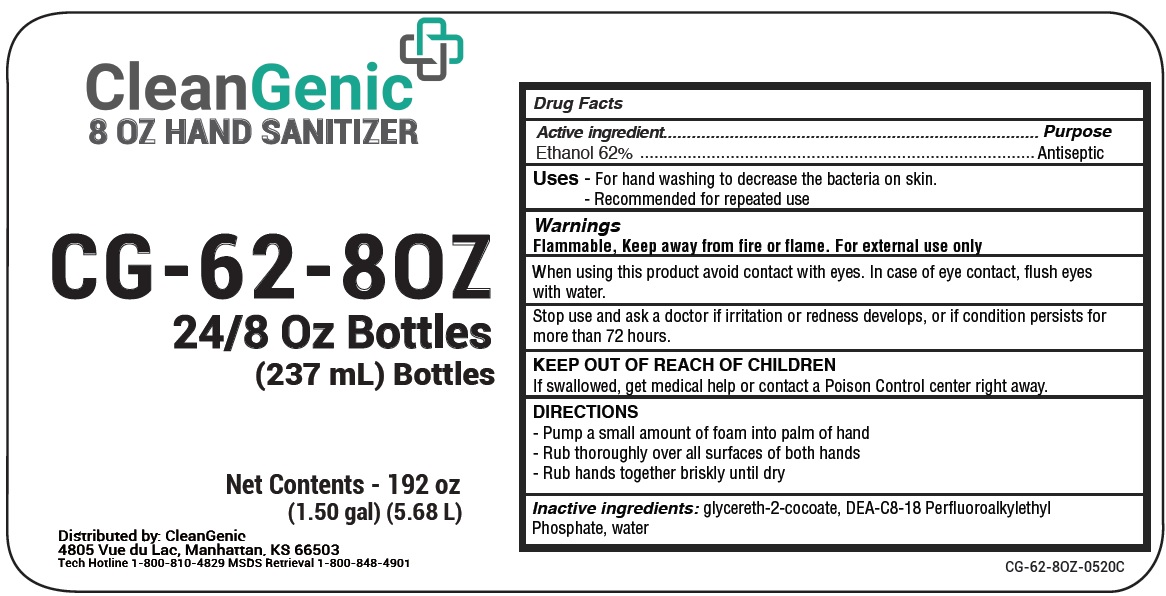 Pill image for Cleangenic Foaming Hand Sanitizer