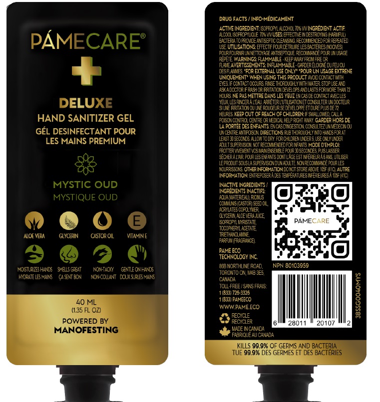 Pill image for Pame Care Deluxe: Mystic Oud: Hand Sanitizer Gel