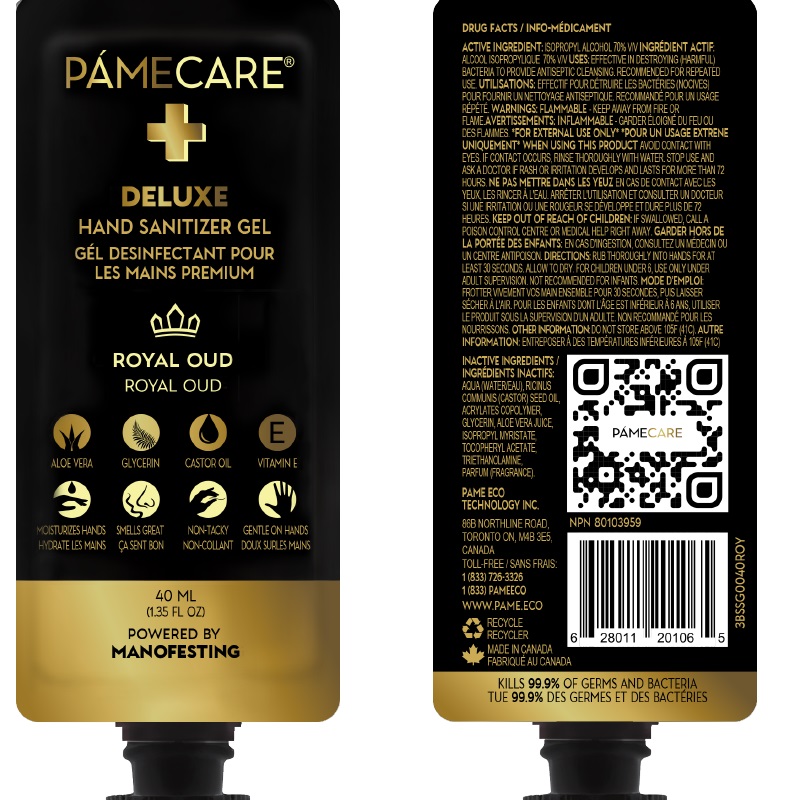 Pill image for Pame Care Deluxe: Royal Oud Hand Sanitizer Gel