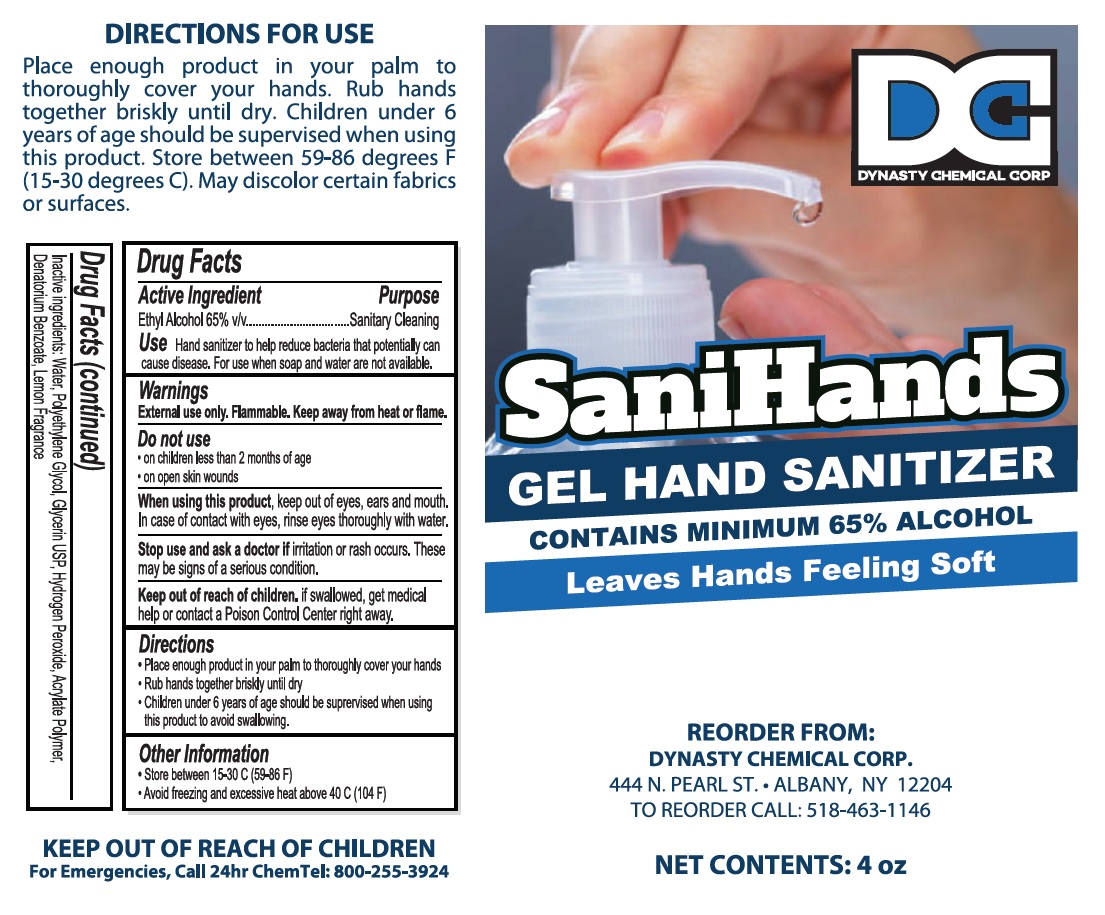 Pill image for Sanihands Gel Hand Sanitizer