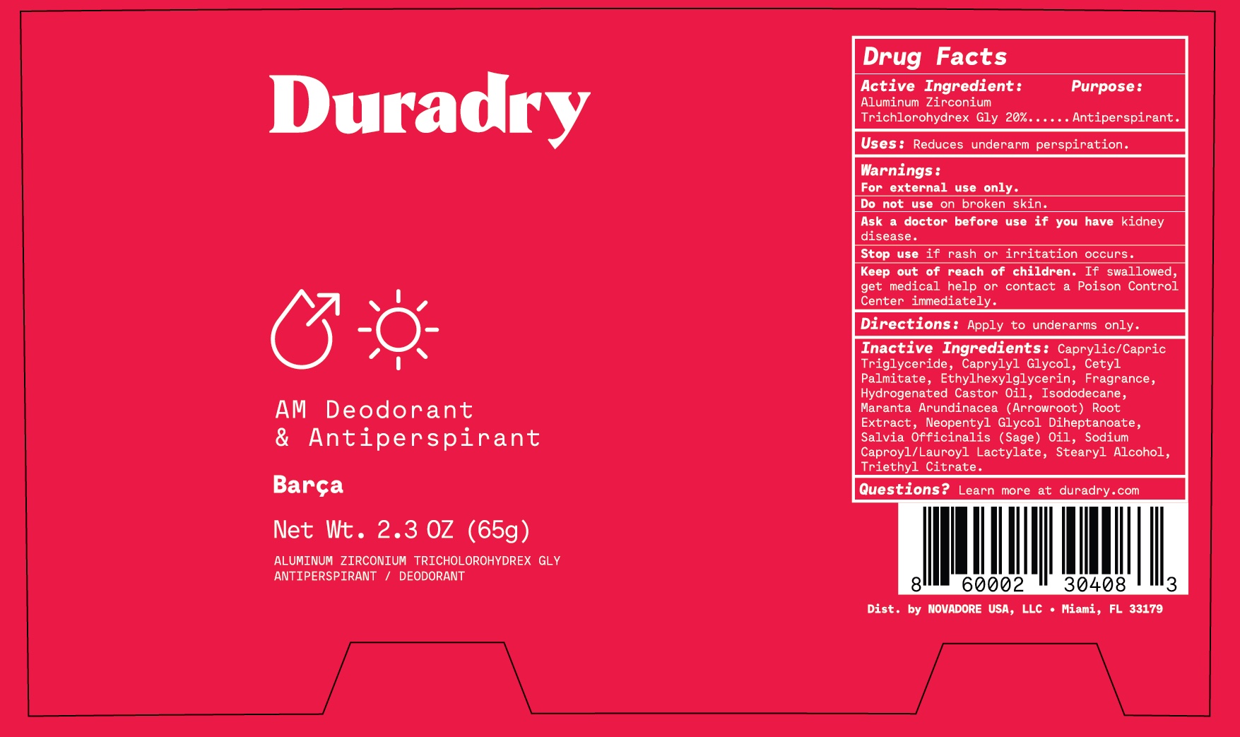 Pill image for Duradry Am Deodorant & Antiperspirant