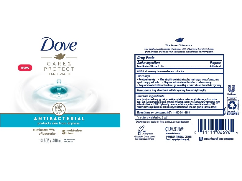 Pill image for Dove Care & Protect Antibacterial Hand Wash