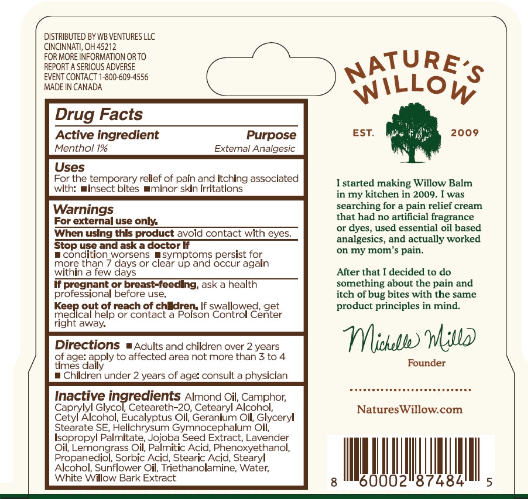 Pill image for Nature's Willow Bug Bite Balm