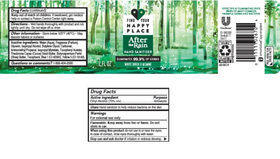 Pill image for find your happy place after the rain hand sanitizer