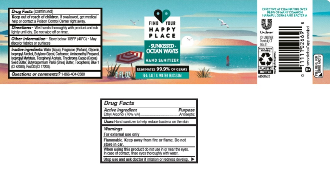 Pill image for find your happy place sunkissed ocean waves hand sanitizer