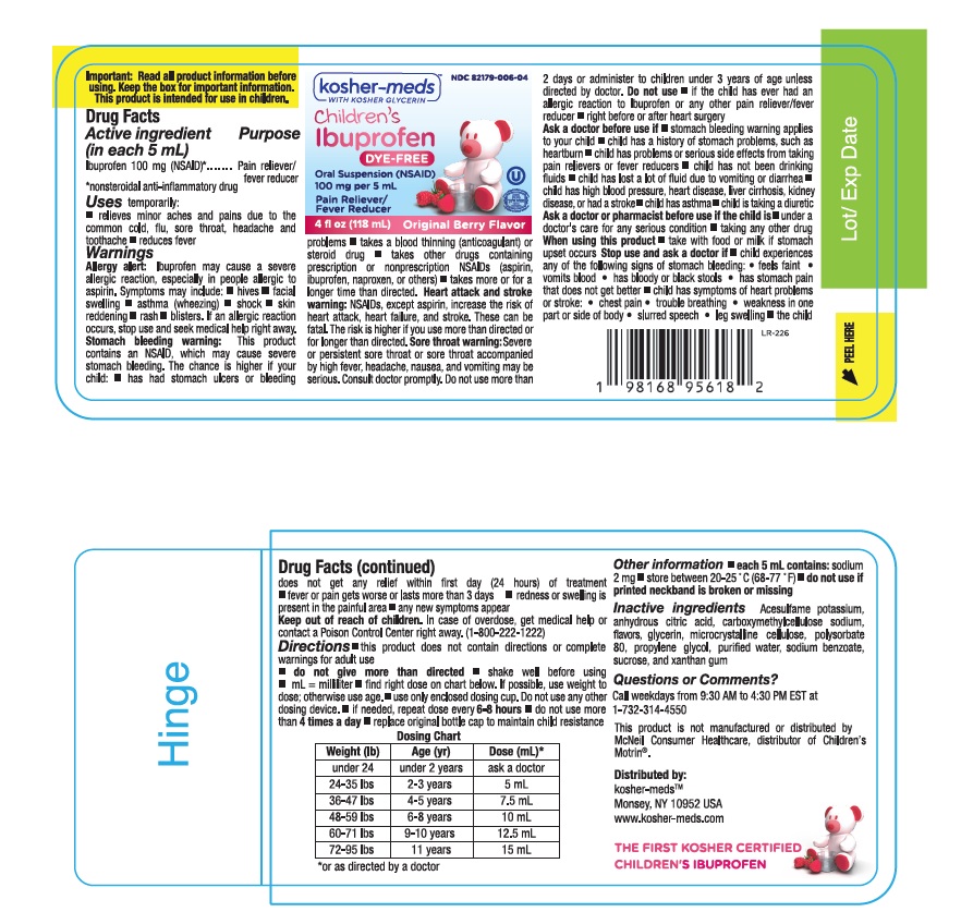 Pill image for Kosher Meds Dye-free Ibuprofen