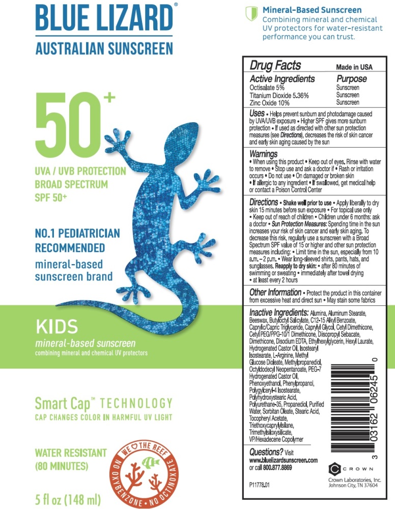 Pill image for Blue Lizard Kids Spf 50 Sunscreen