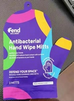 Pill image for Antibacterial Hand Wipe Mitts
