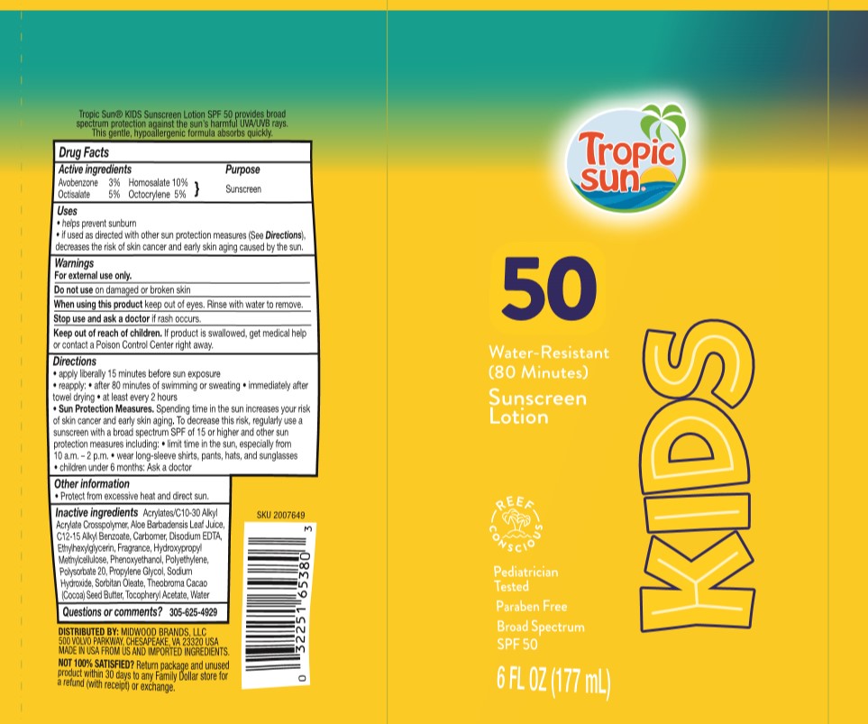 Pill image for Tropic Sun Spf 50 Sunscreen Lotion Kids