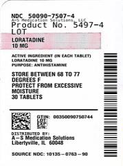 Pill image for loratadine allergy relief