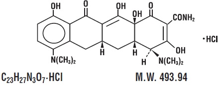 Pill image for Minocycline Hydrochloride Tablets, Usp