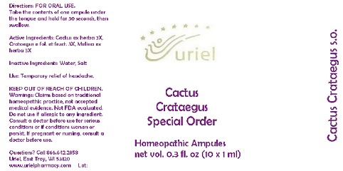 Pill image for Cactus Crataegus Special Order