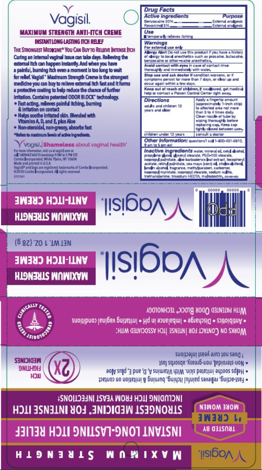 Pill image for Vagisil Maximum Strength Anti-itch Creme