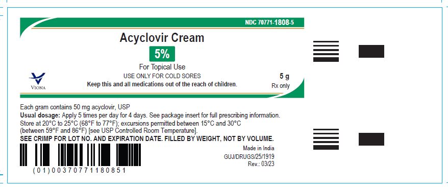 Pill image for Acyclovir Cream, For Topical Use