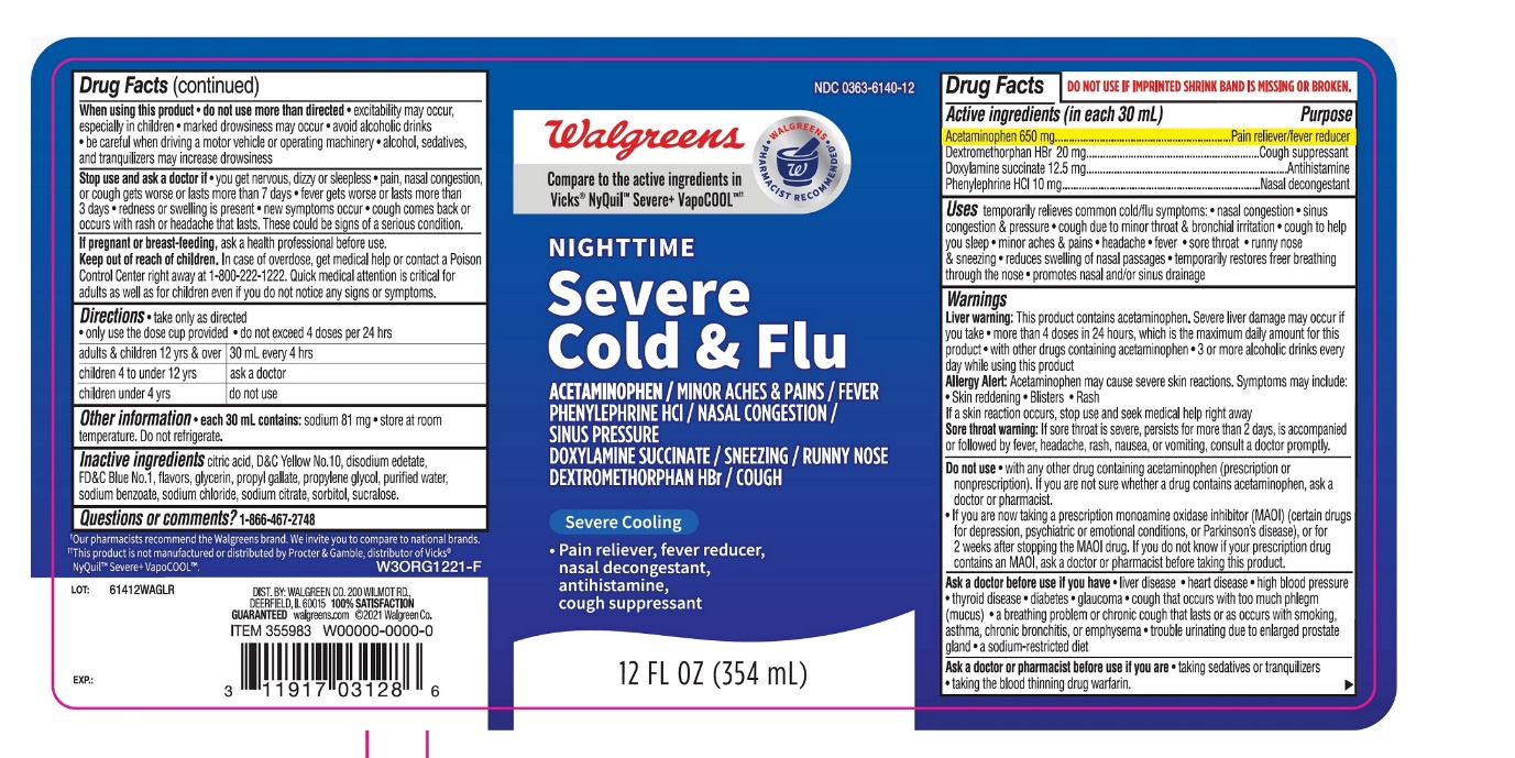 Pill image for Walgreens Nighttime Cold & Flu Relief
