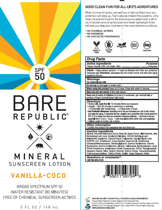 Pill image for Coola Bare Republic Mineral Sport Spf50 Lotion
