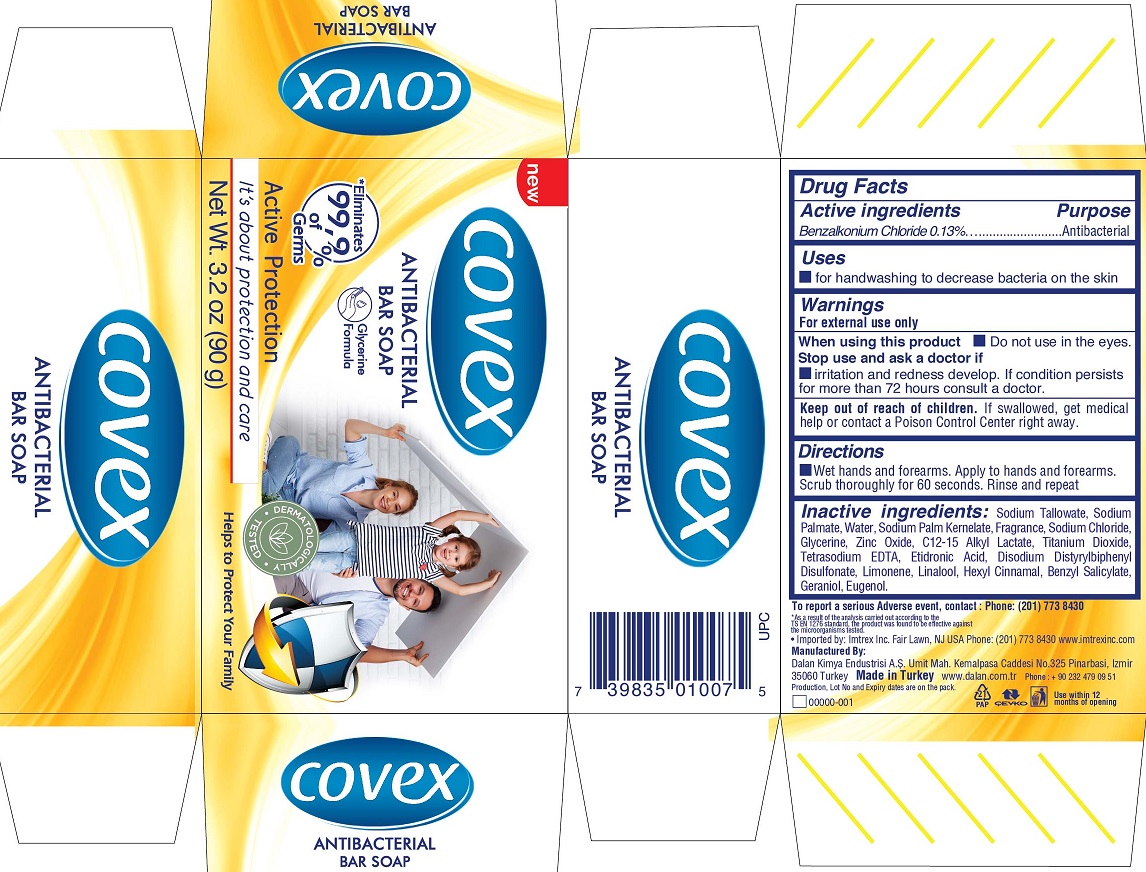 Pill image for Covex Antibacterial Bar Soap Active Protection