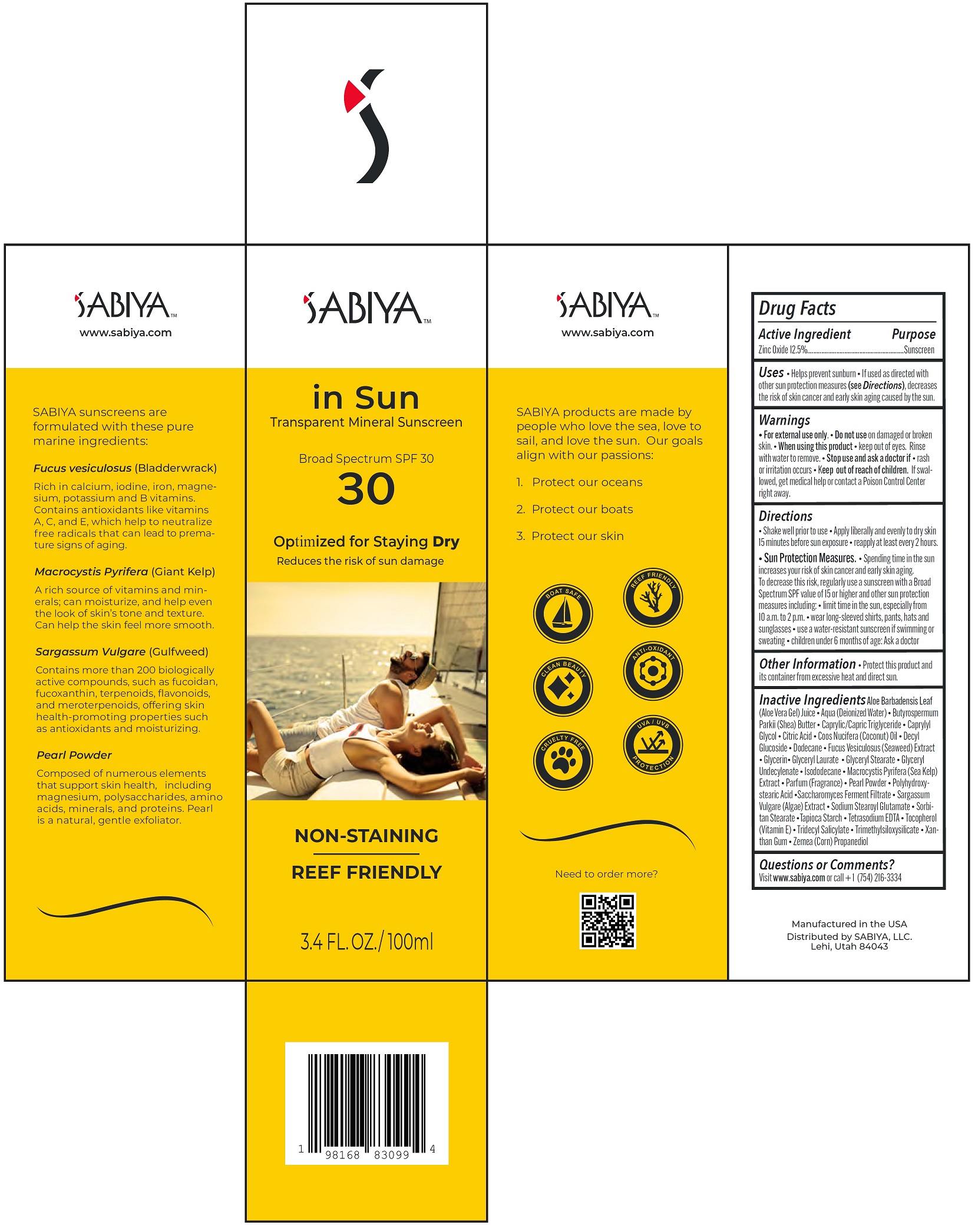 Pill image for Sabiya Broad Spectrum Spf-30