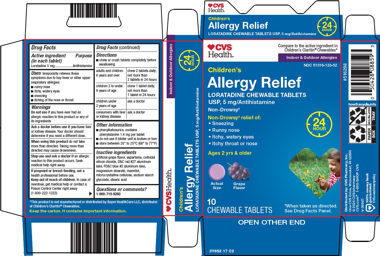 Pill image for Cvs Pharmacy, Inc. Children’s Allergy Relief Drug Facts