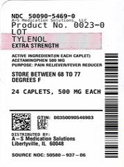 Pill image for Tylenol Extra Strength