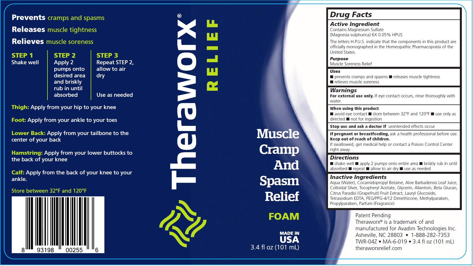 Pill image for Theraworx Relief