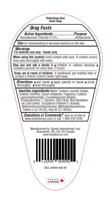 Pill image for Kissable Refreshing Aloe - Hand Soap Antibacterial