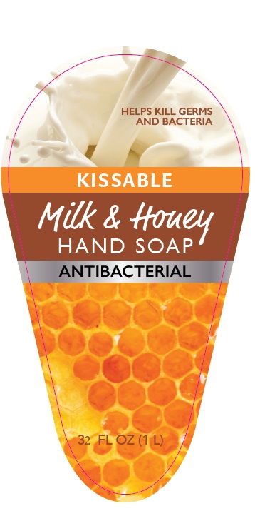 Pill image for Kissable Milk & Honey - Hand Soap Antibacterial