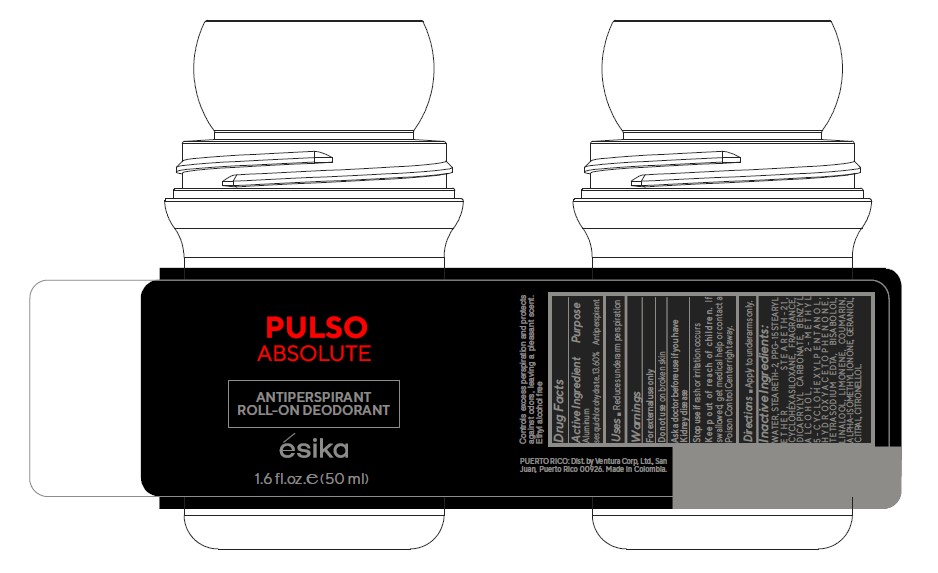 Pill image for Pulso Absolute Antiperspirant Roll-on Deodorant
