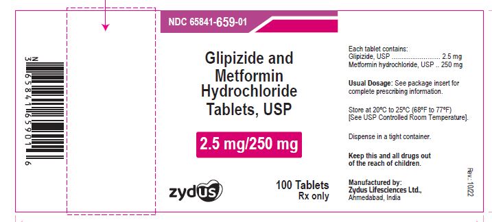 Pill image for Glipizide And Metformin Hydrochloride Tablets, Usp