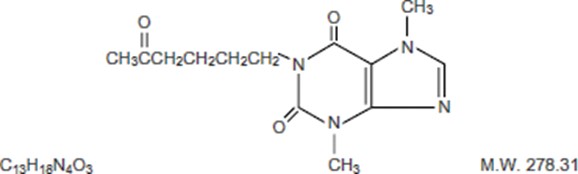 Pill image for Pentoxifylline Extended-release Tablets Usp