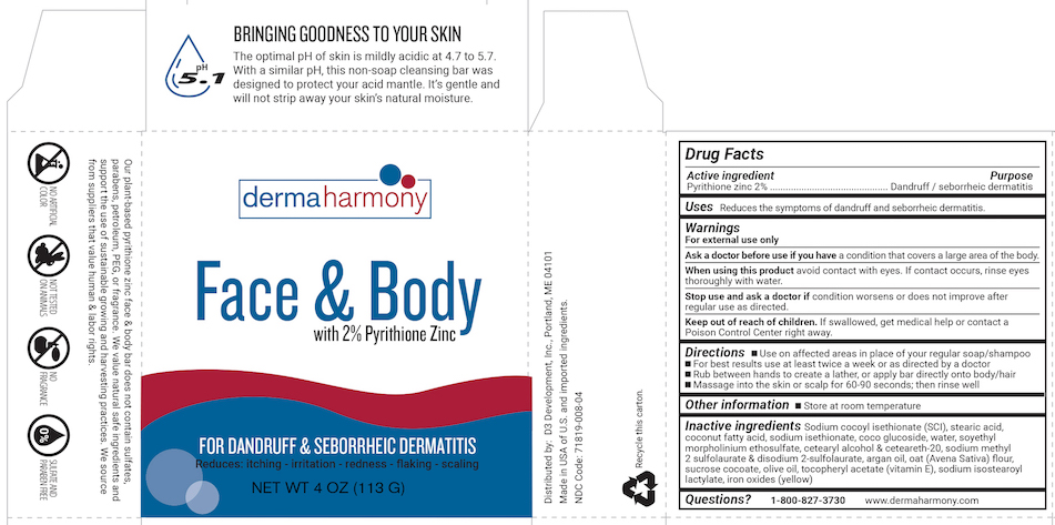 Pill image for Dermaharmony Face & Body Bar