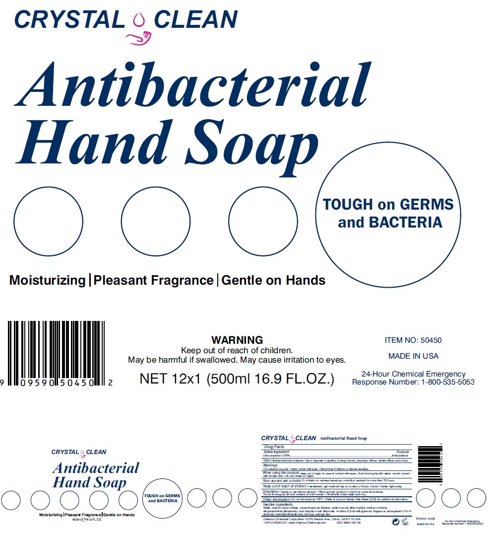 Pill image for crystal clean antibacterial hand soap