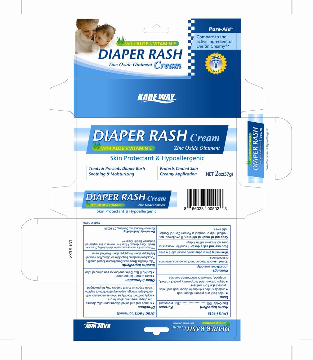 Pill image for Pure-aid Diaper Rash Cream