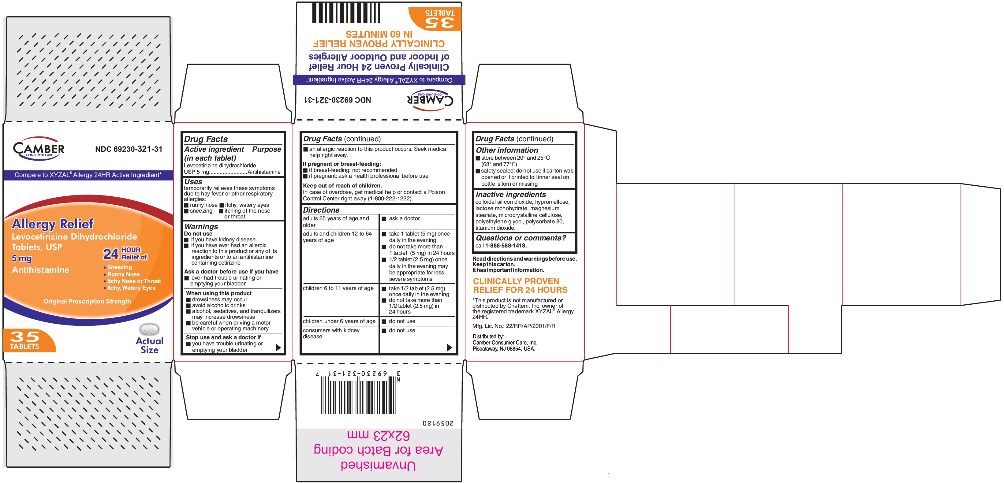Pill image for Levocetirizine Dihydrochloride Tablets Usp, 5 Mg (otc)