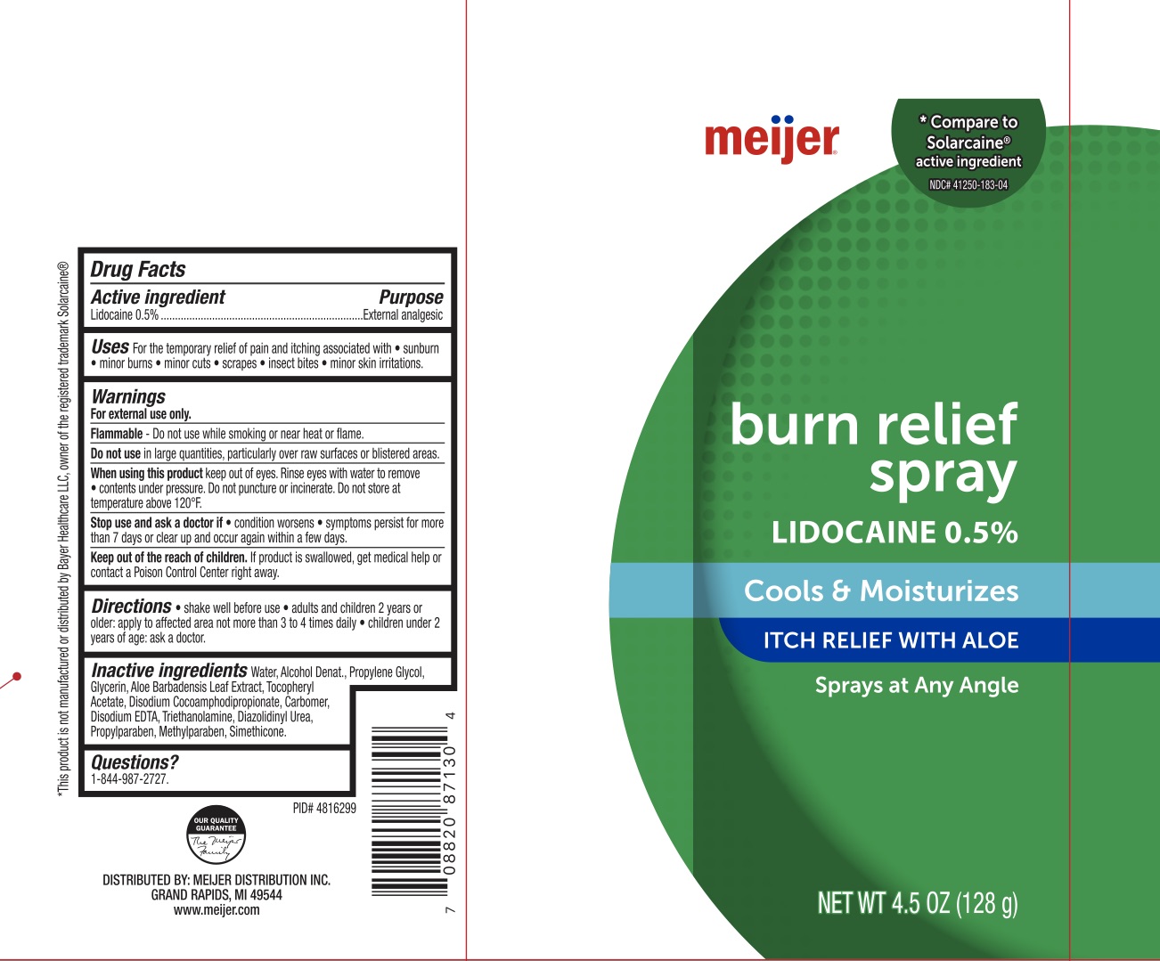 Pill image for Burn Relief Spray