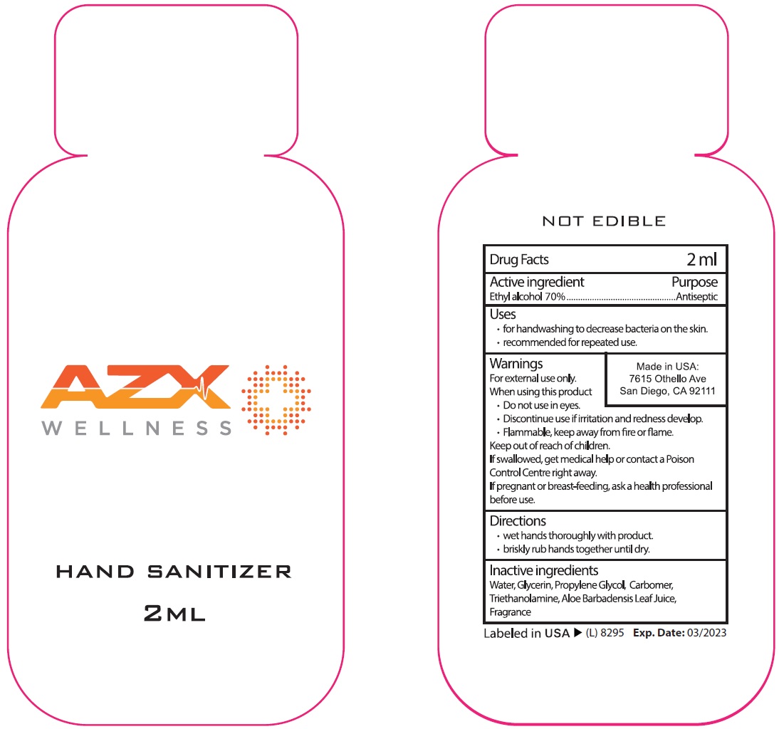 Pill image for Azx Wellness Hand Sanitizer