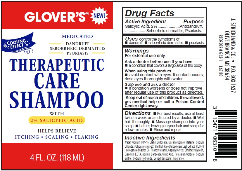 Pill image for Glover's Therapeutic Care Shampoo With Salicylic Acid