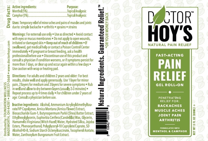 Pill image for Doctor Hoy's Pain Relief Gel Roll-on