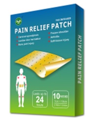 Pill image for pain relief patch