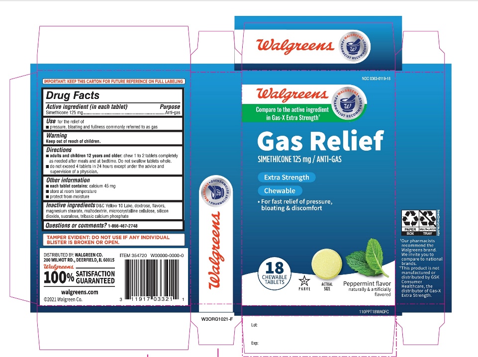 Pill image for Extra Strength Gas Relief Tablets
