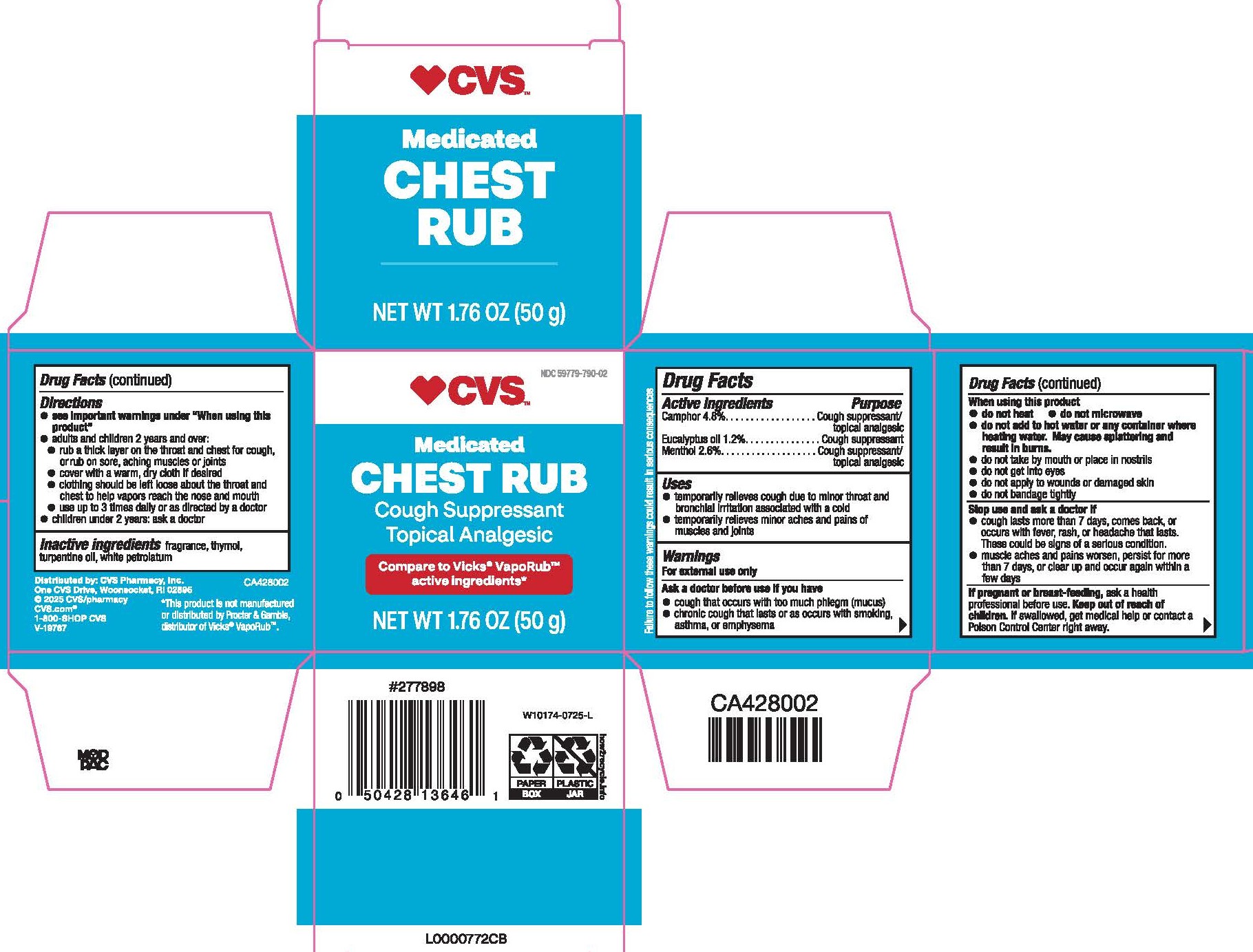 Pill image for Drug Facts - Cvs Medicated Chest Rub