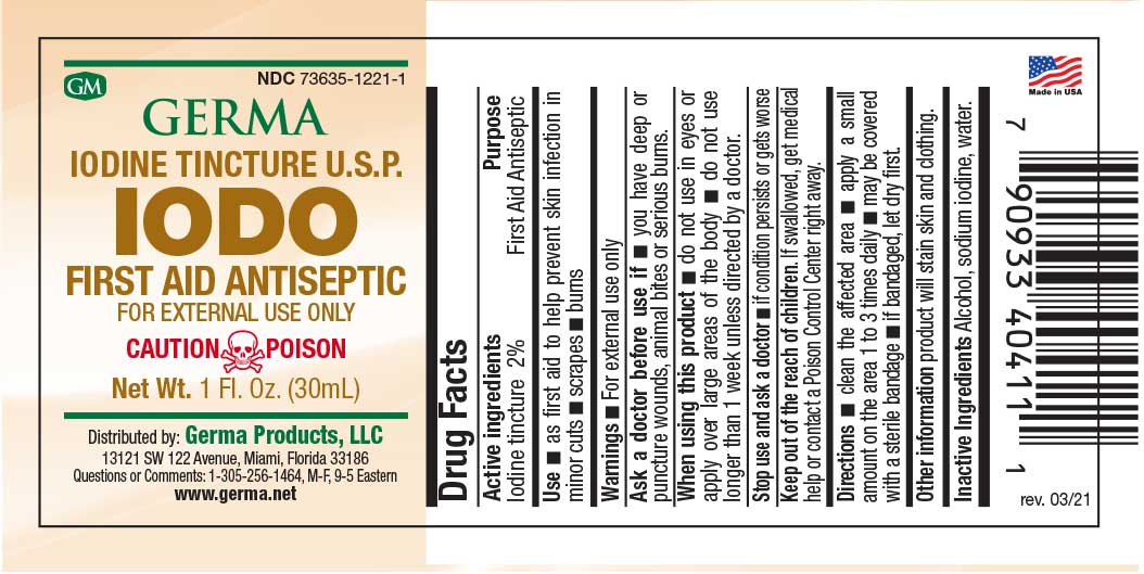 Pill image for Iodine Tincture (iodo)