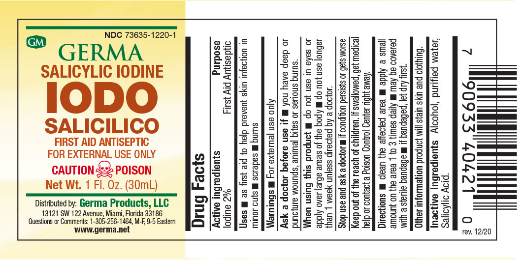 Pill image for Salicylic Iodine (iodo Salicilico)