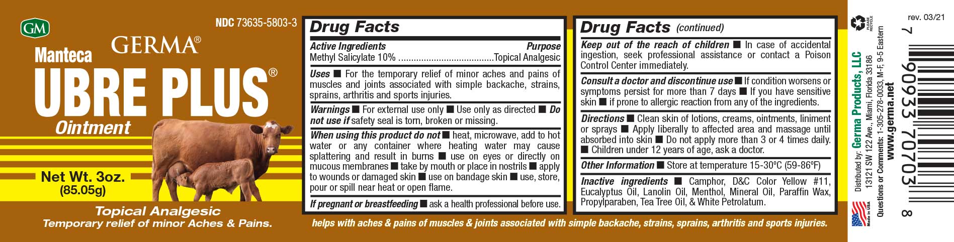 Pill image for Manteca Ubre Plus (yellow)