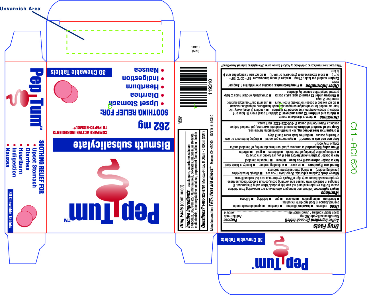 Pill image for Drug Facts